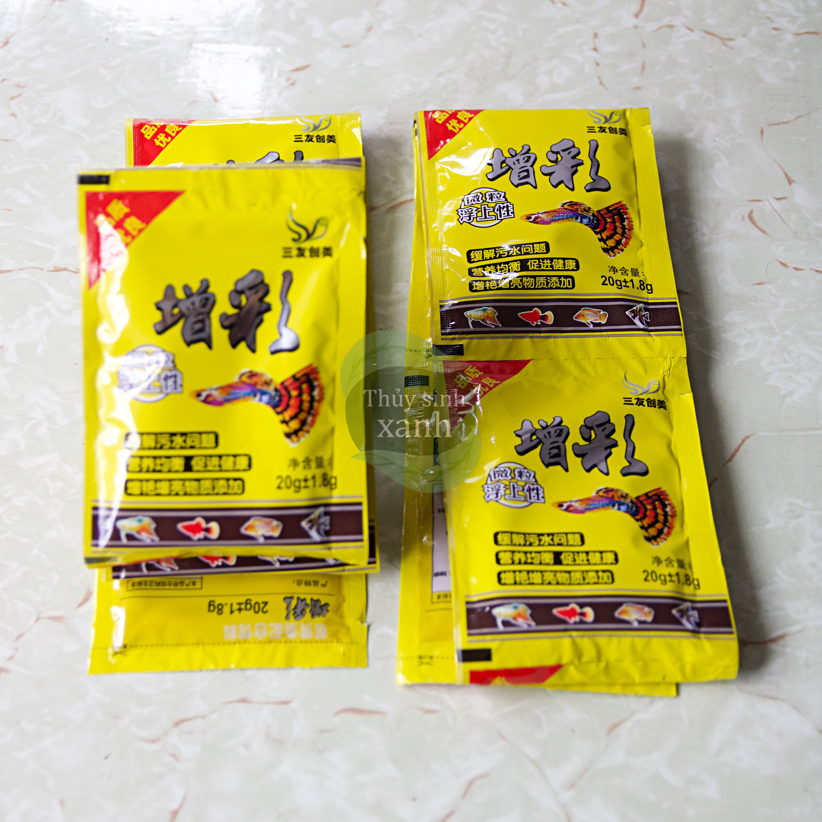 Thức Ăn Chuyên Dụng Cho Cá 7 Màu (20g)
