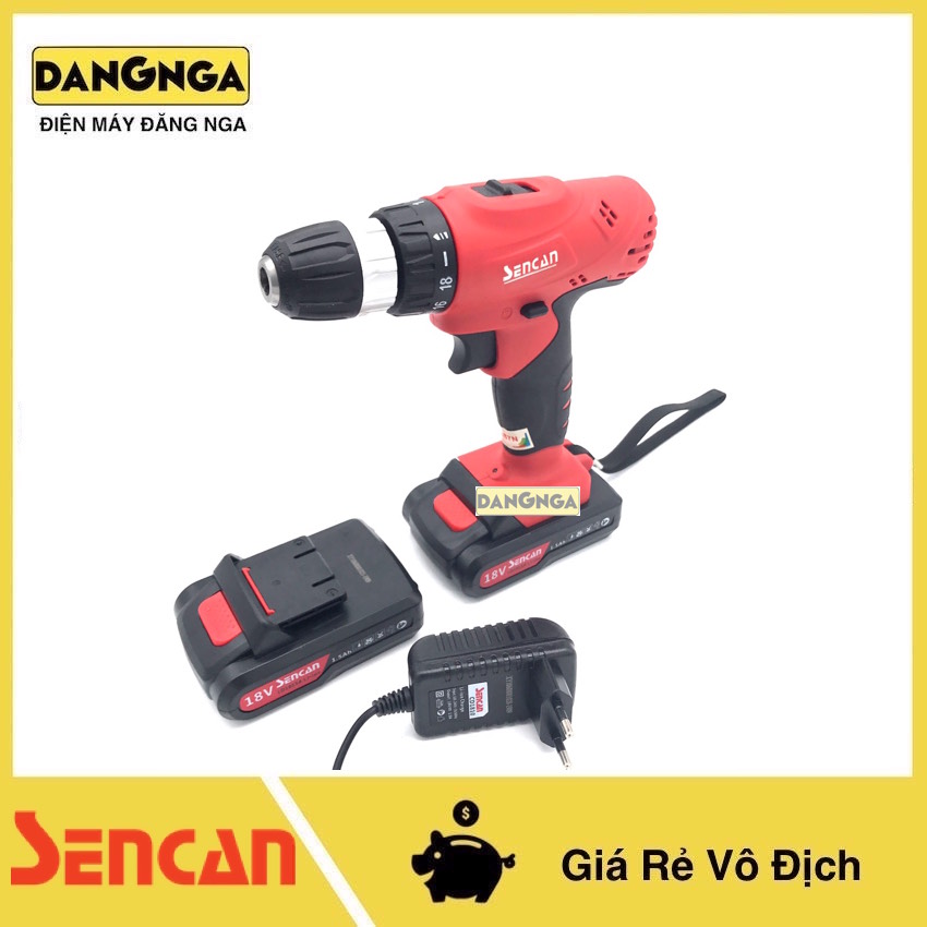 Máy Khoan Vặn Vít Dùng Pin 18V Sencan D511806