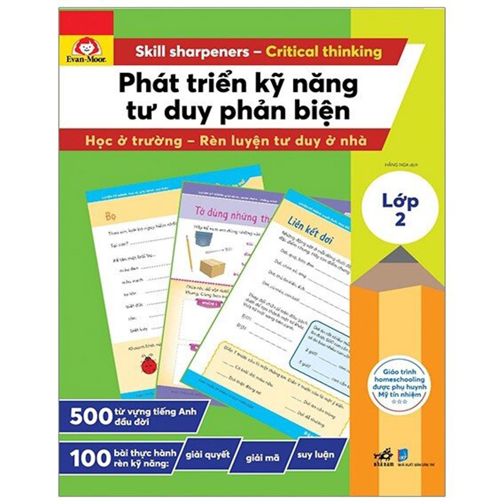 Sách Phát Triển Kỹ Năng Tư Duy Phản Biện - Lớp 2