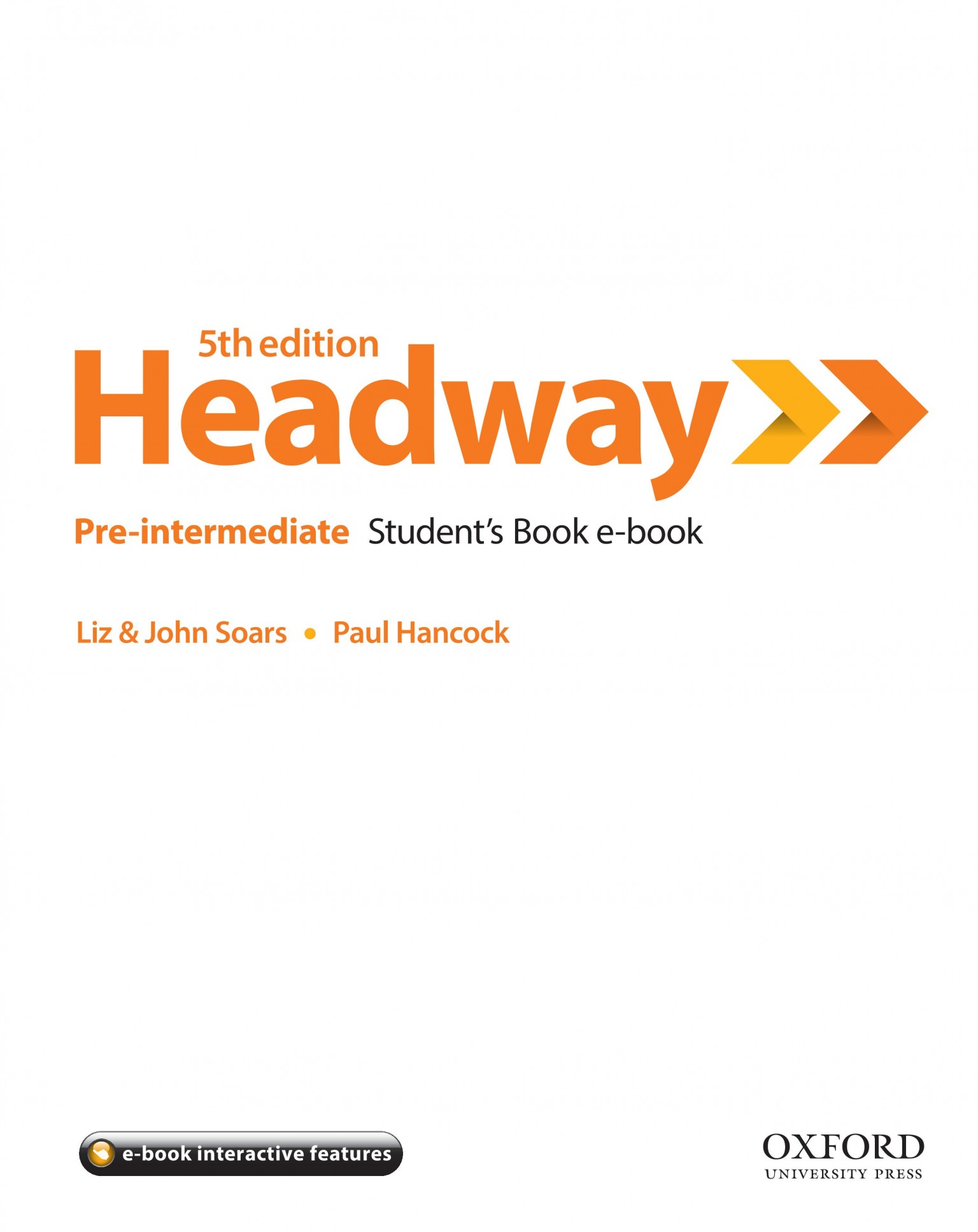 Sách Tiếng Anh Headway Pre Intermediate  Students Book Practice (5th Edition) (Sách màu)