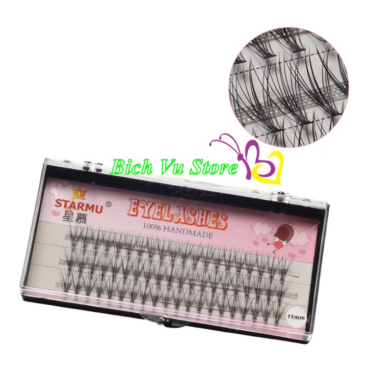 [HCM]Hộp mi giả ghép 10 sợi/ chùm cam kết hàng đúng mô tả chất lượng đảm bảo an toàn đến sức khỏe người sử dụng