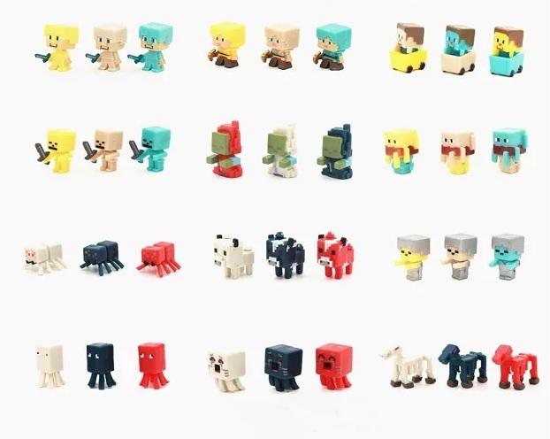Combo 36 nhân vật mini figure minecraft mẫu 2
