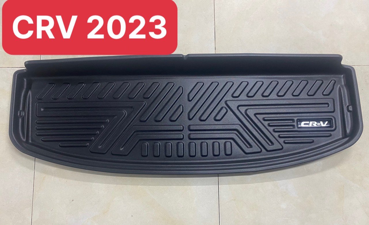 Lót cốp nhựa Honda CRV 2018 đến 2024 Chất Liệu Nhựa Dẻo Cao Cấp Chống Thấm Nước, Không Mùi, Có Độ Bền Cao, Dễ Dàng Vệ Sinh Lau Rửa