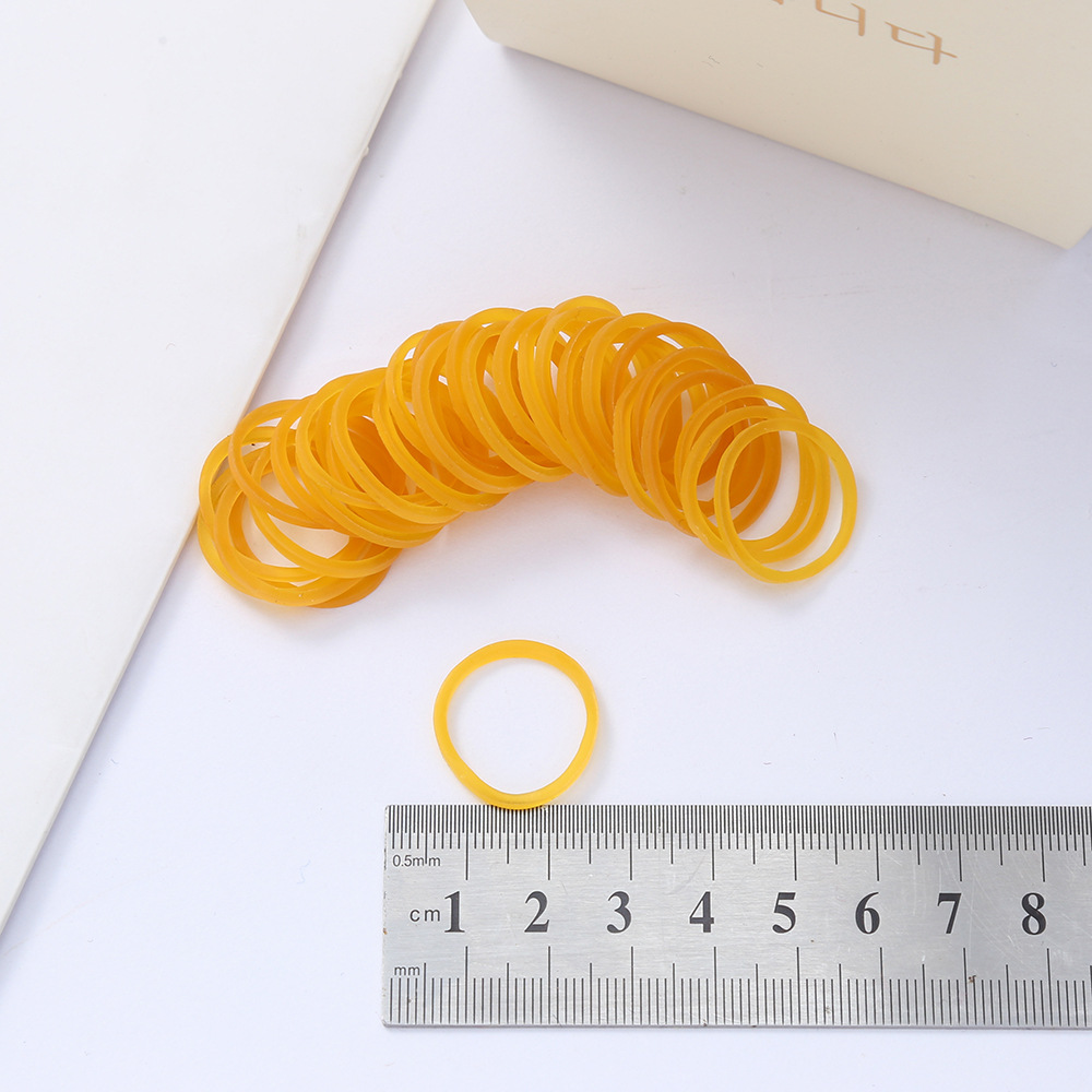 Dây chun buộc tóc 100g, vòng dây nịt cột đồ làm tóc 500g
