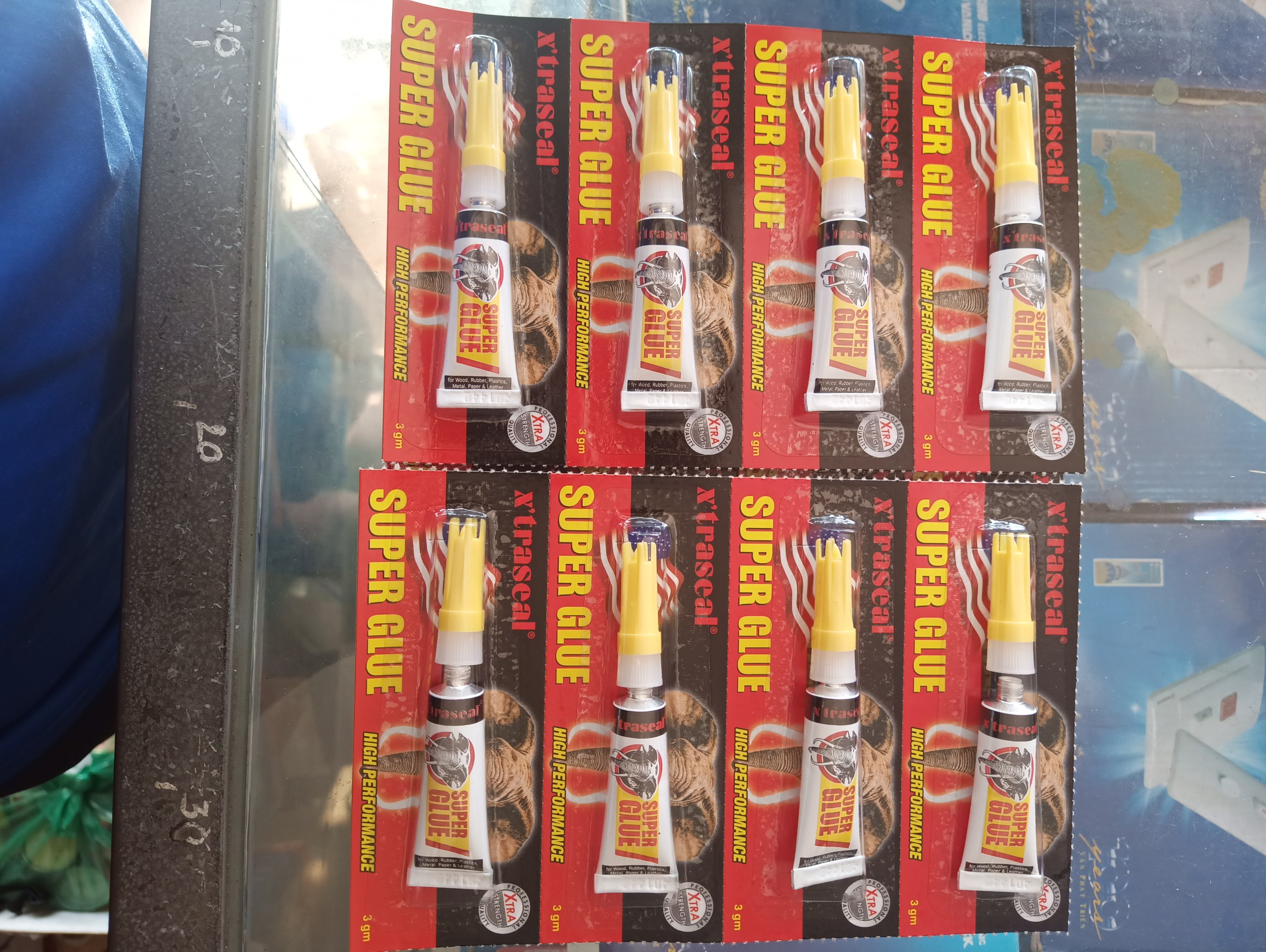 [HCM]COMBO 4 TUÝP Keo siêu dính đa năng Super Glue( Keo con voi Super Glue X’traseal )