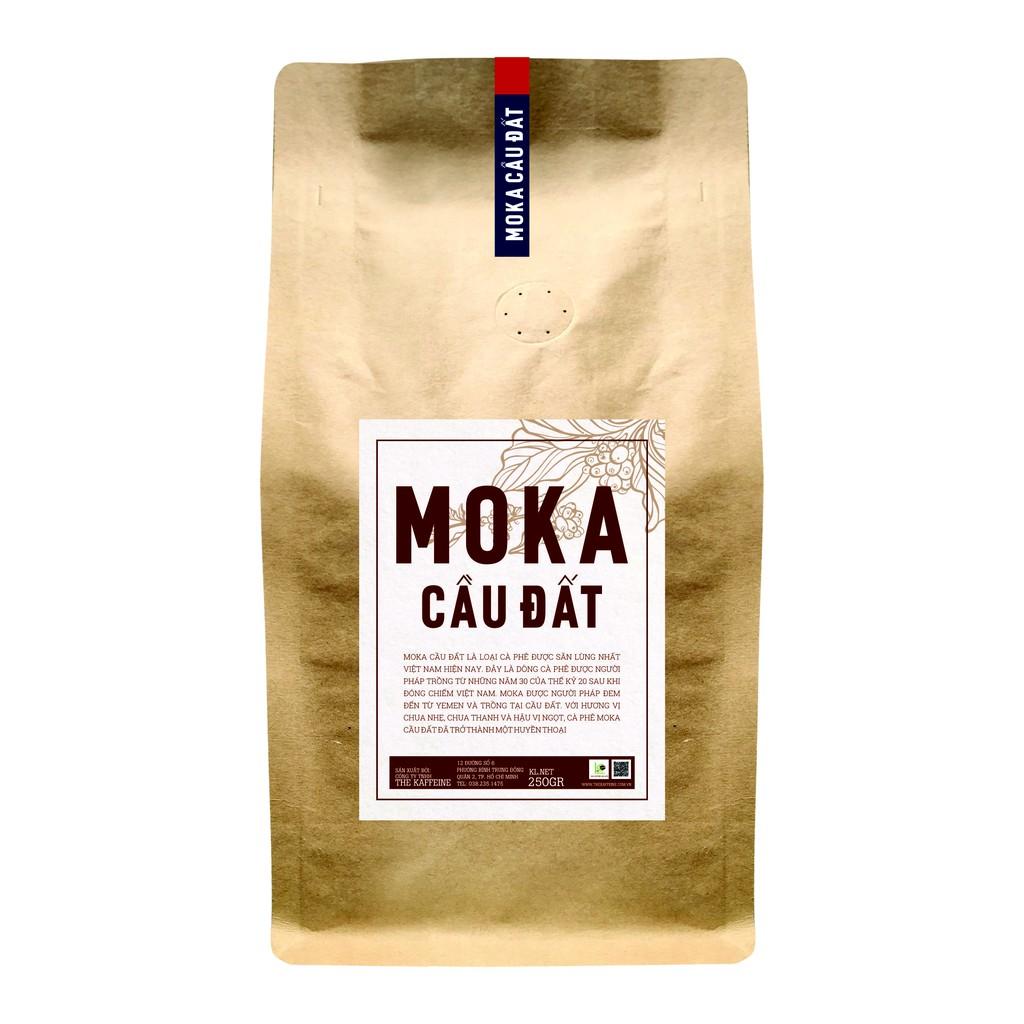 [HCM]Cà phê Moka Cầu Đất Thượng Hạng 250g - The Kaffeine Coffee