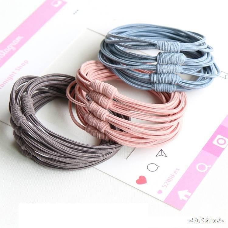 [COMBO 10 SỢI] Thun cột tóc / Chun cột tóc style Hàn Quốc mix đủ màu, bền đẹp