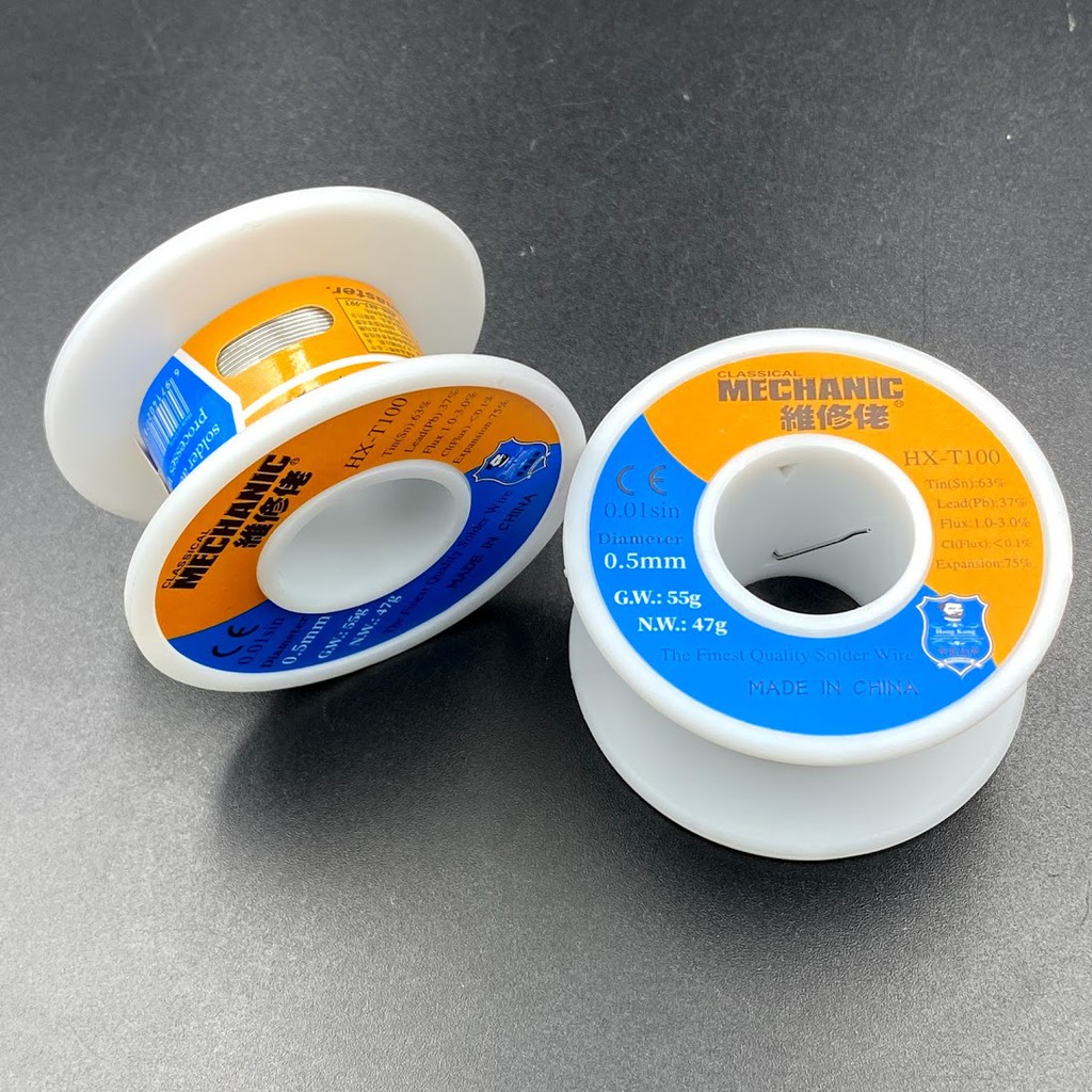 Thiếc hàn cuộn MECHANIC HX-T100 0.5mm