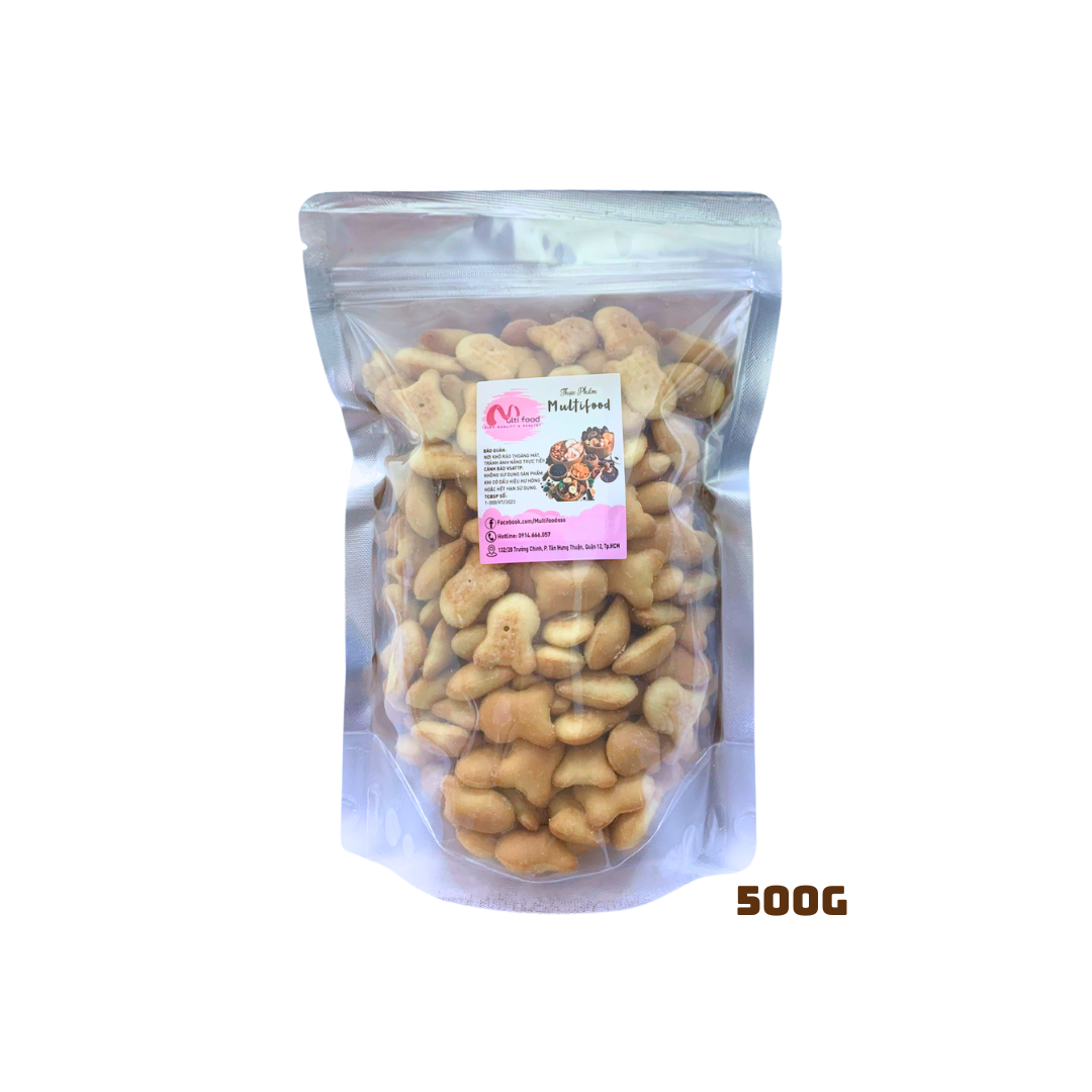 500g bánh gấu nhân kem thiên hồng