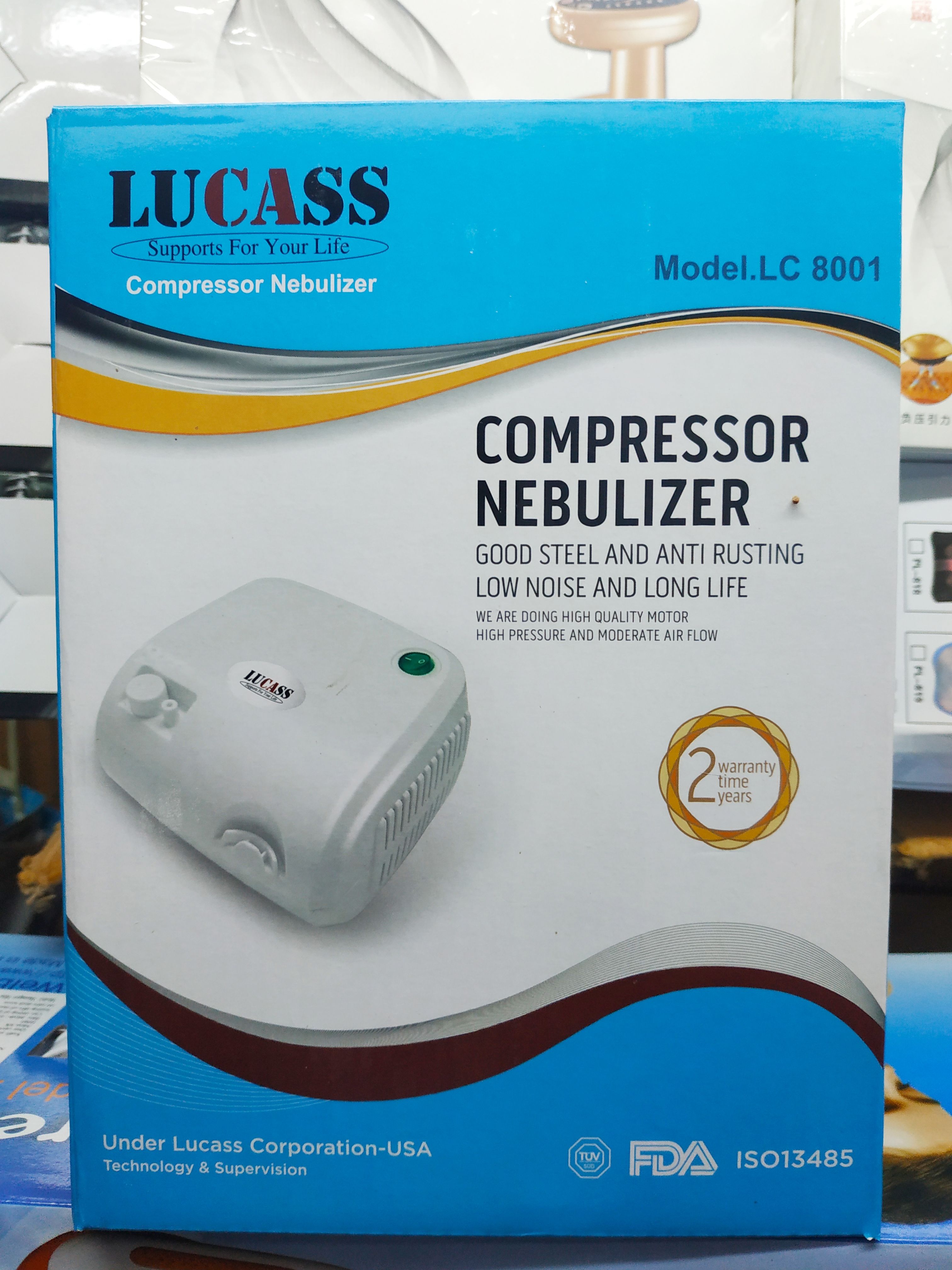Máy Xông Khí Dung Lucass LC-8001