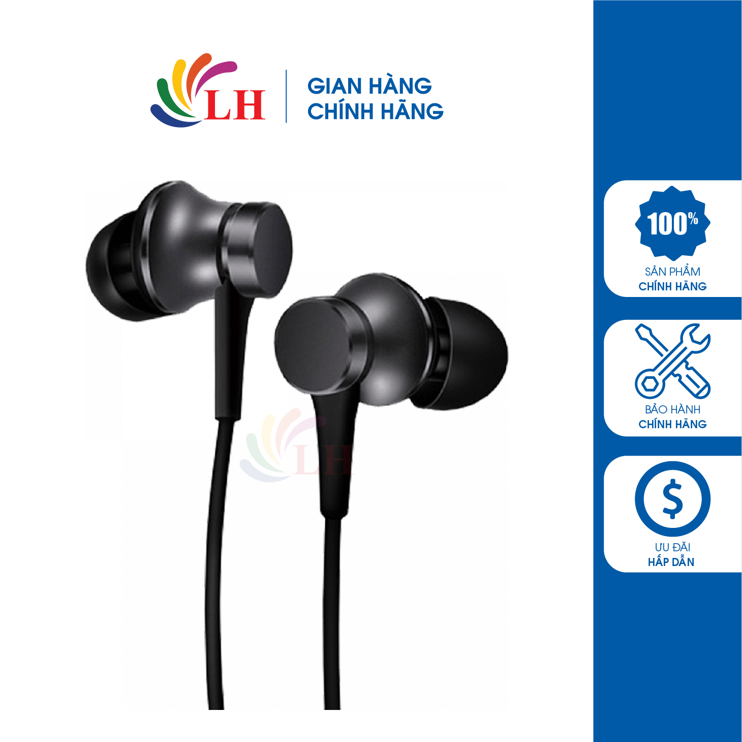 Tai nghe có dây Xiaomi Mi Basic ZBW4354TY/ZBW4355TY/ZBW4358TY HSEJ03JY - Hàng chính hãng - Thiết kế trẻ trung âm thanh chất lượng Có mic hỗ trợ nghe gọi