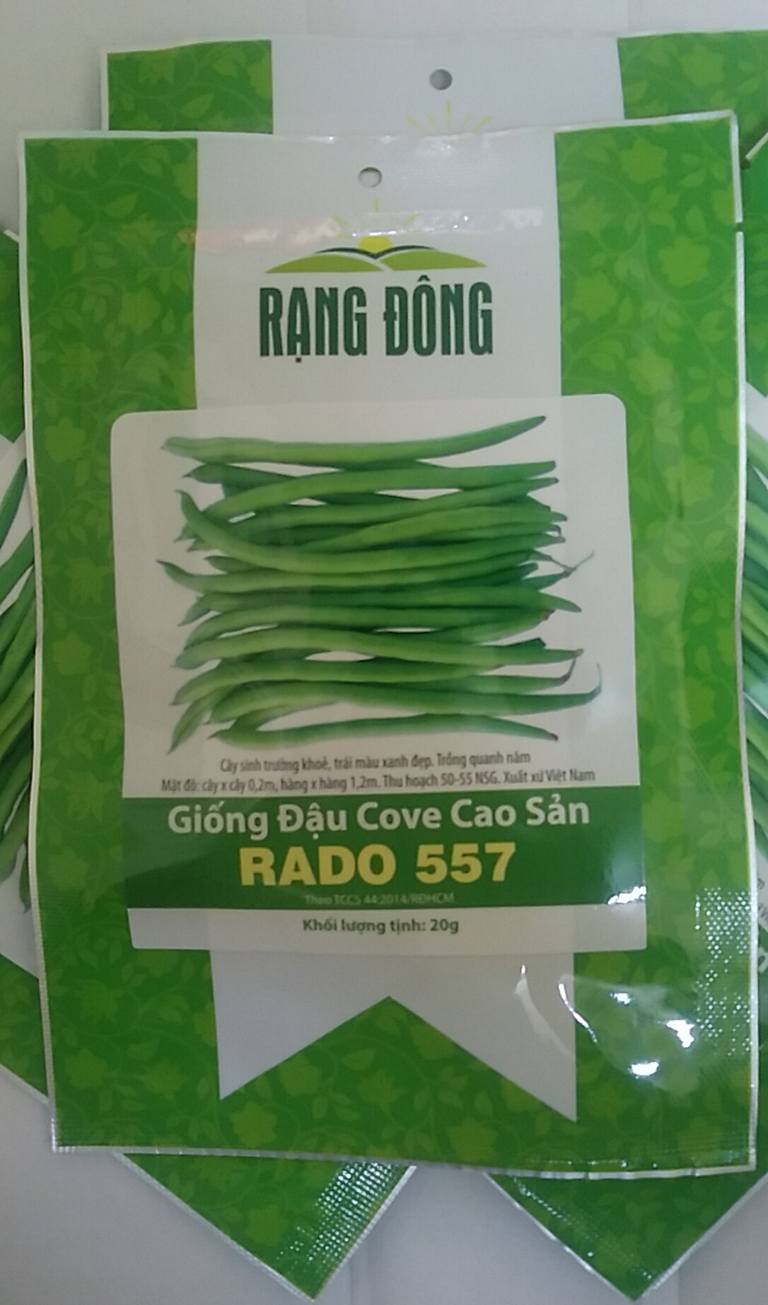 Hạt giống Đậu Cove Cao sản 20g