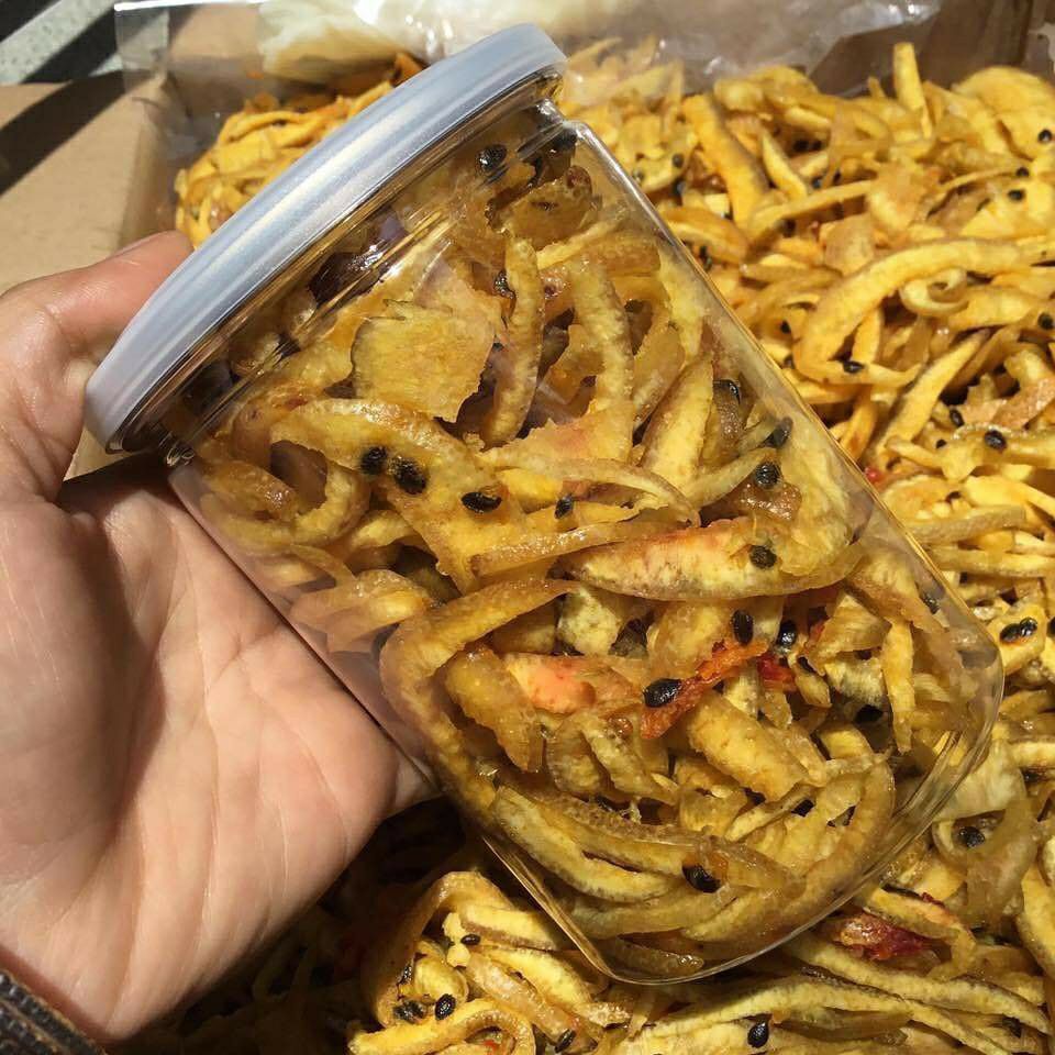 500gr vỏ bưởi sấy chanh dây