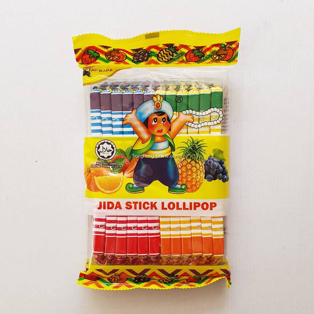 [HÀNG CÔNG TY NHẬP KHẨU] Combo 4 Kẹo Que Jida Dạng Gói 32gr