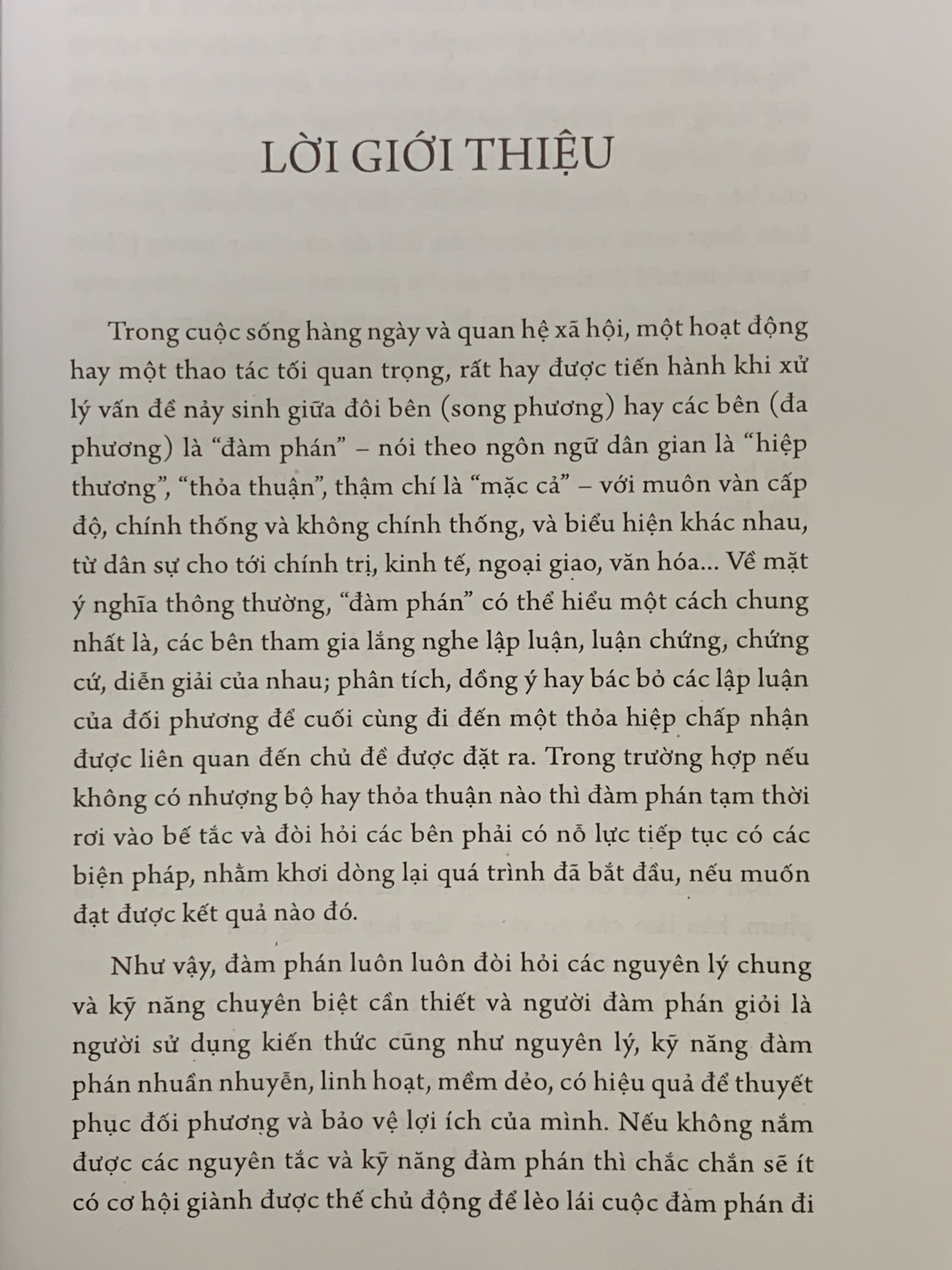 Giáo Trình Đàm Phán Quốc Tế ( Tôn Sinh Thành )