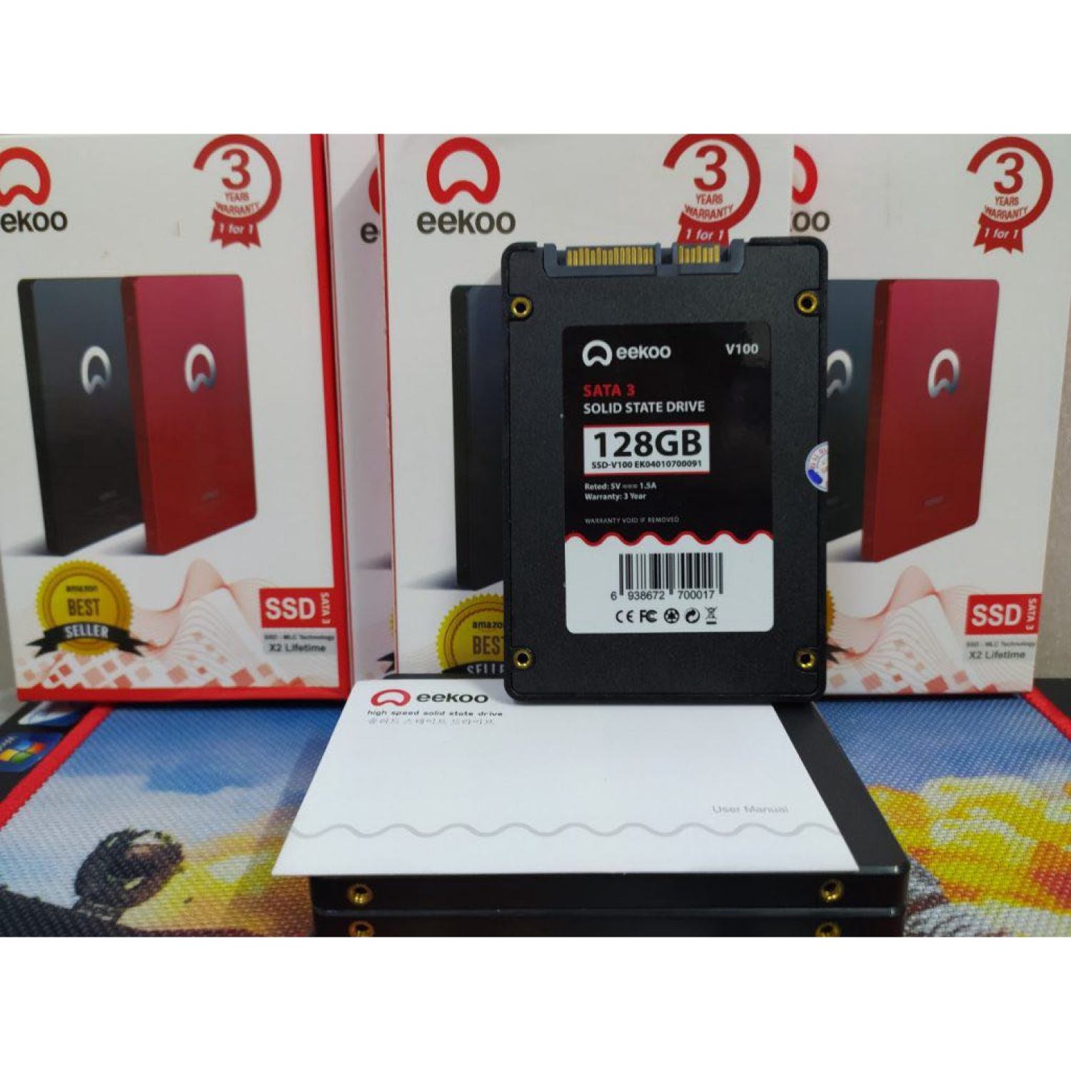[Hỏa Tốc HCM] Ổ Cứng SSD 128GB EEKOO N600 - Chính Hãng 100%