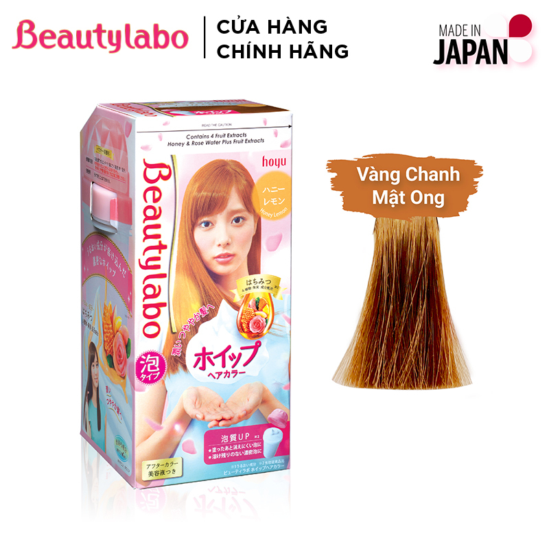 Thuốc nhuộm tóc tạo bọt Beautylabo 125ml – Whip Hair Color Nhật Bản giá rẻ