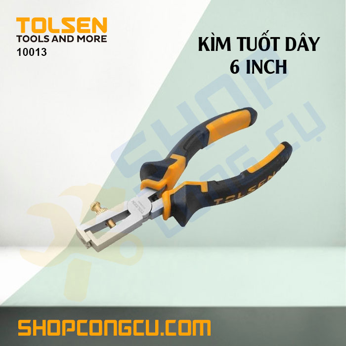 [HCM]Kìm tuốt dây 6 inch Tolsen 10013