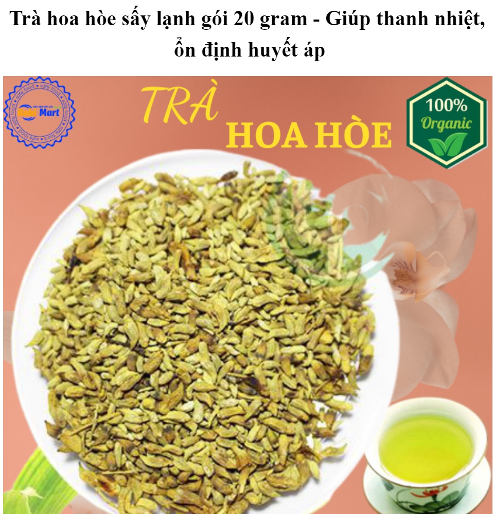 [HCMC] 20 gram cold Dried flaky flower tea-helps to stabilize blood pressure