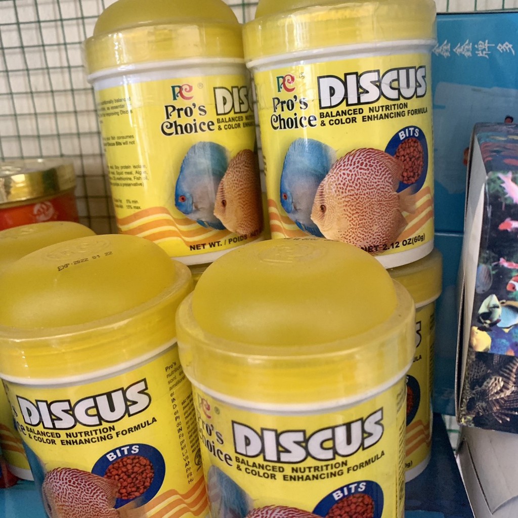 Thức ăn cho cá dĩa Discus