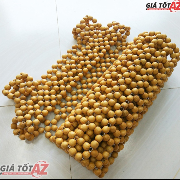 Lót ghế hạt gỗ thông bền đẹp - thoáng mát