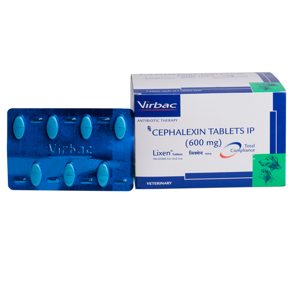 Viên nhai lẻ lixen tablet hỗ trợ viêm da, nhiễm khuẩn, hô hấp cho thú cưng