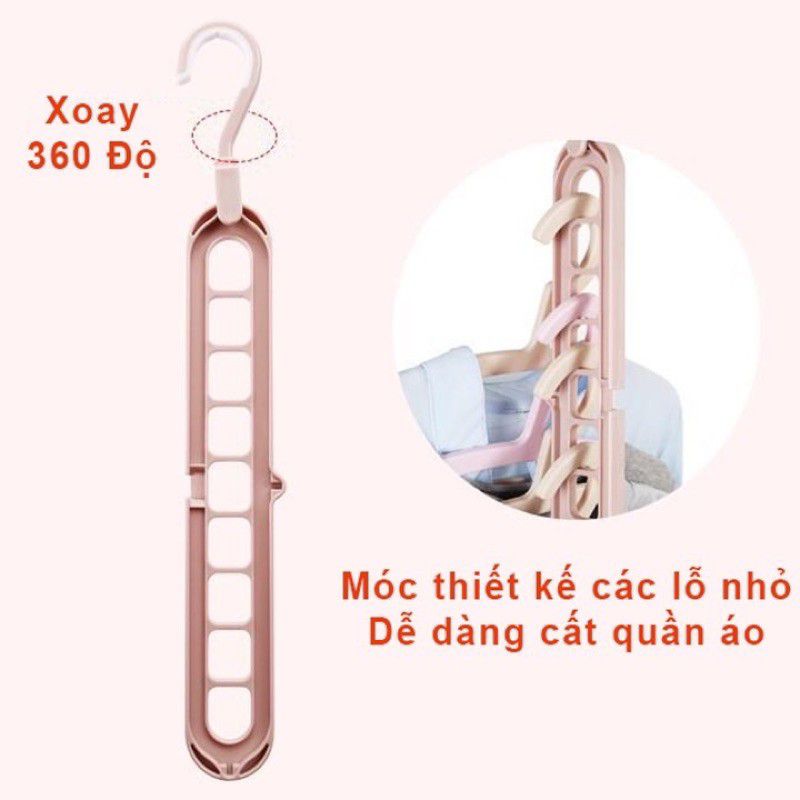 Móc treo quần áo đa năng