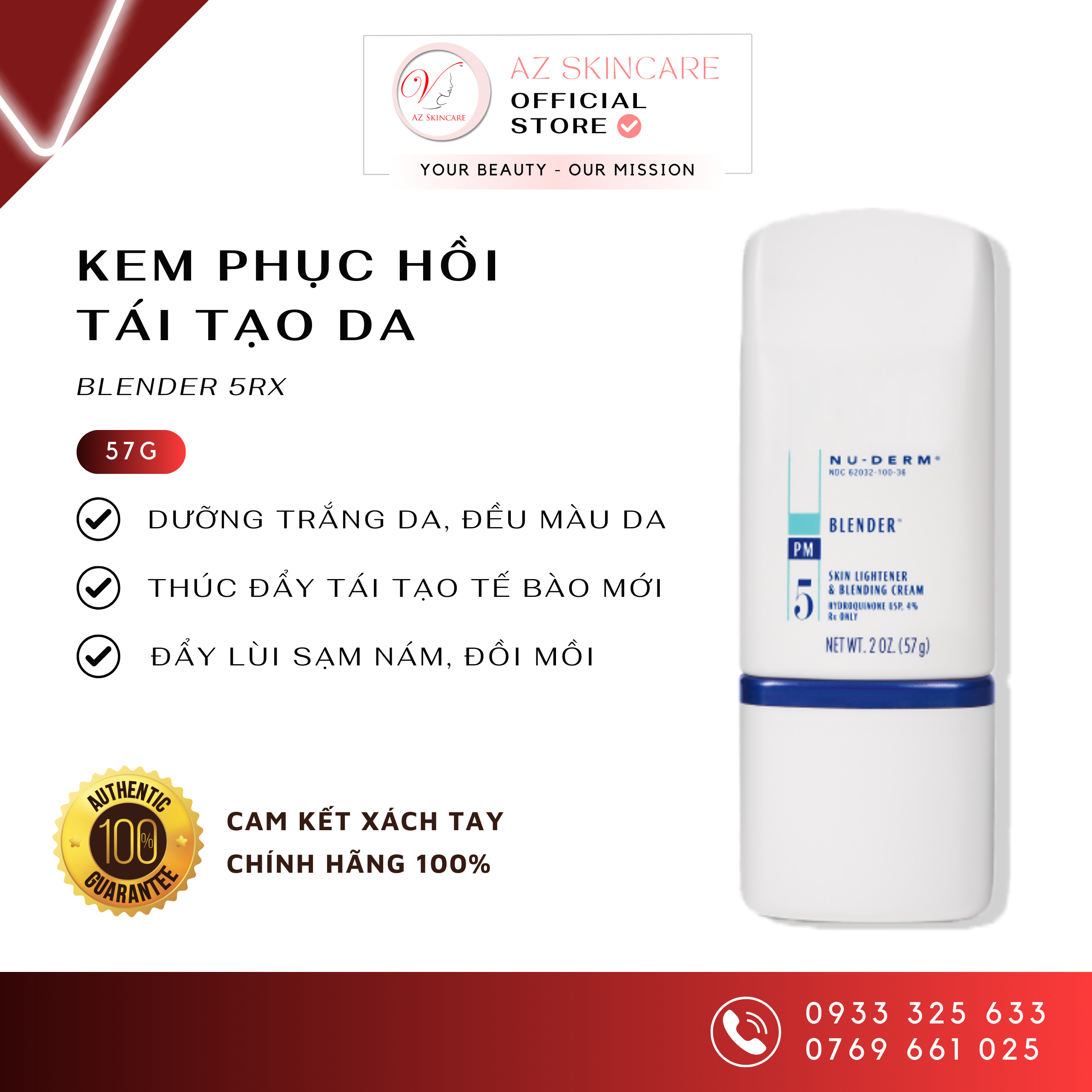 Kem Dưỡng Phục Hồi Da #5Rx (57g)