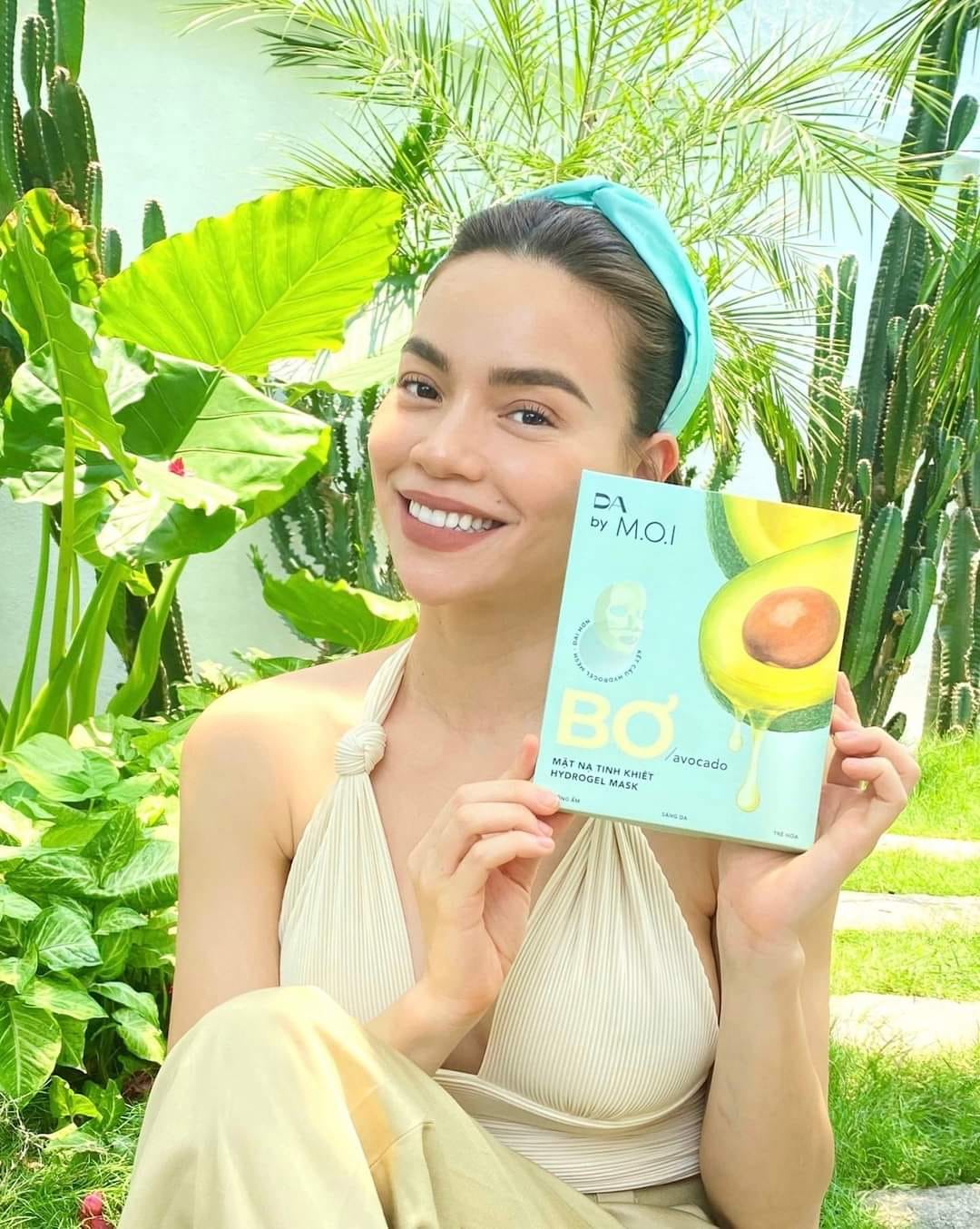 MẶT NẠ BƠ HỒ NGỌC HÀ - HỘP 3 MIẾNG