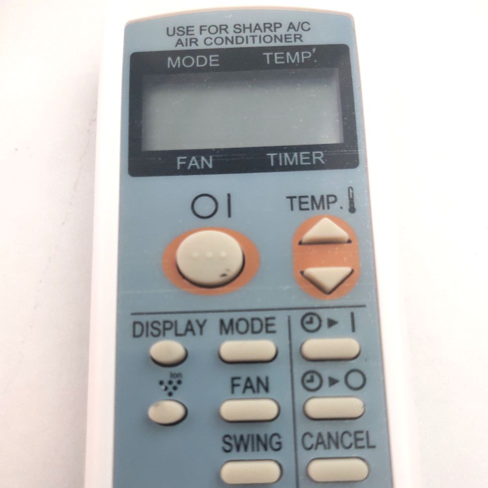 [HCM]Remote điều khiển điều hoà Sharp loại 11 nút ion