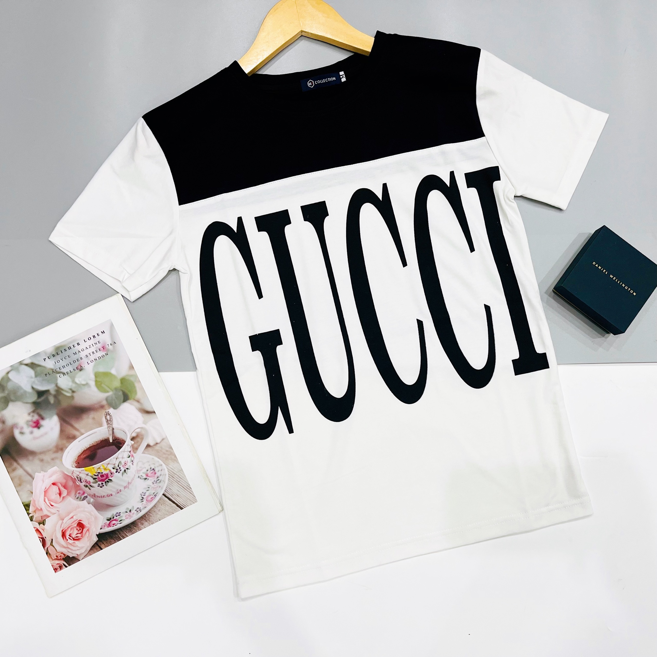Áo thun nam cổ tròn phối logo và họa tiết rất đẹp thời trang vải coton co dãn 4 chiều cao cấp hàng chuẩn shop