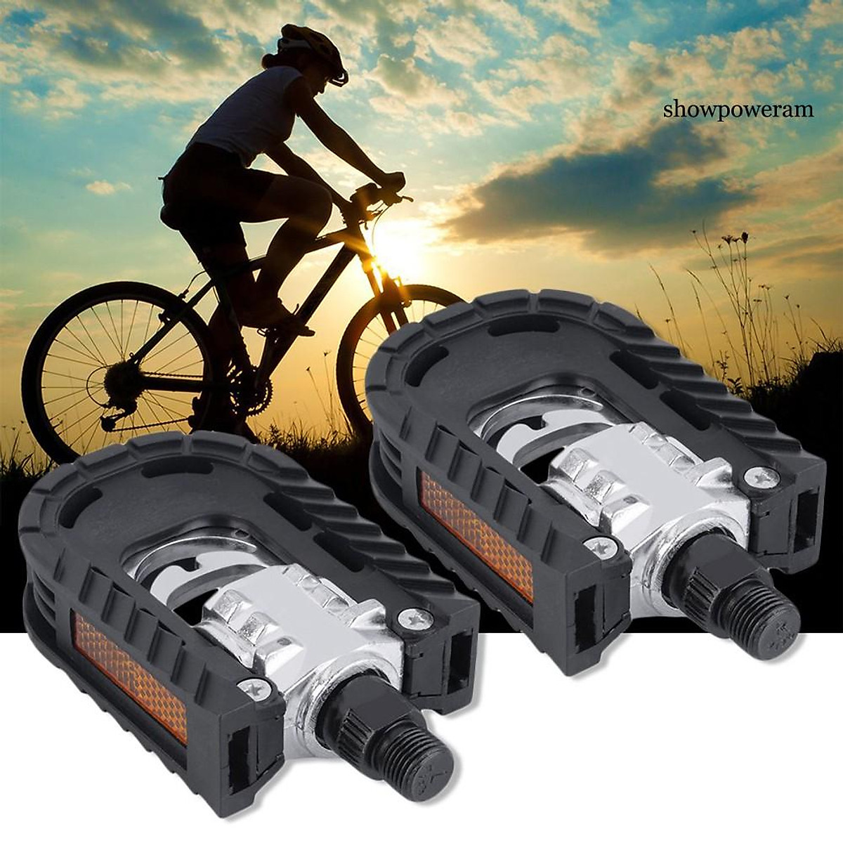 Pedal xe đạp nhôm - xếp gọn