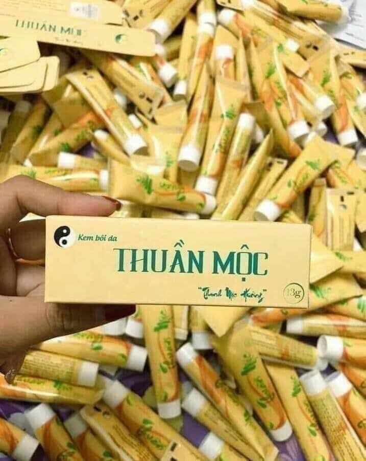 kem bôi da thuần mộc
