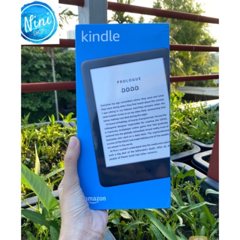 Máy đọc sách Kindle Basic 2019 loại có đèn nền 167 ppi bảo hành 1 năm sản phẩm tốt độ bền cao cam kết sản phẩm nhận được như hình và mô tả