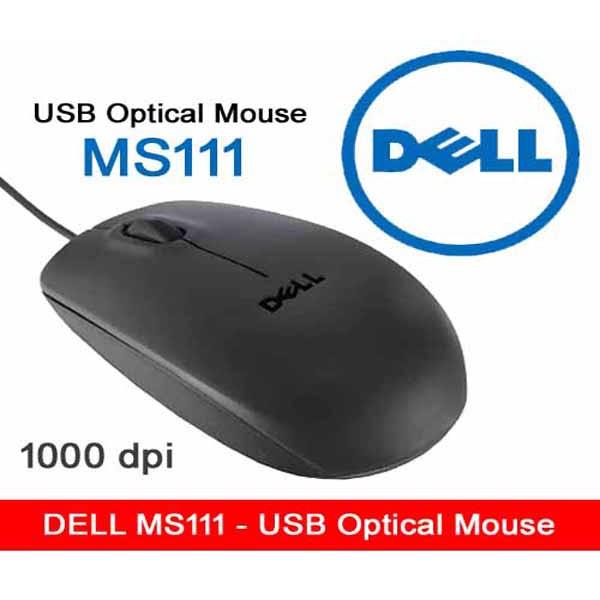 Chuột Có Dây Dell MS111 - BH 12 Tháng