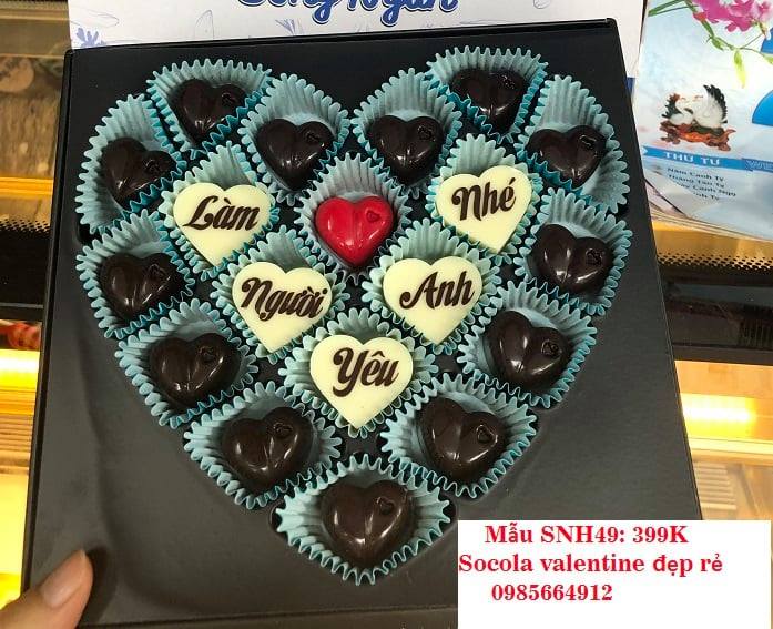 Socola valentine handmade 2024