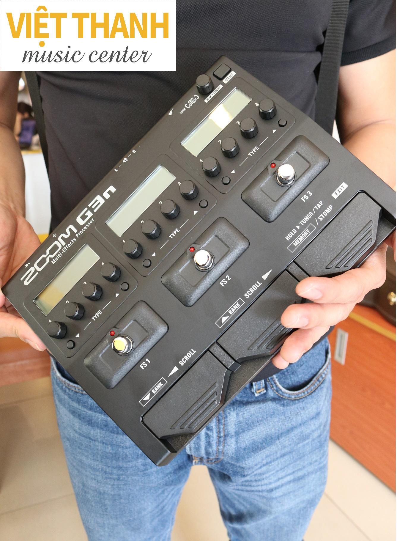 [HCM]Phơ Guitar Điện Zoom G3n