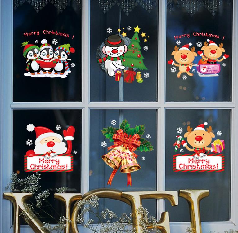 [HCM]Decal Trang Trí 6 Khung Ảnh NOEL
