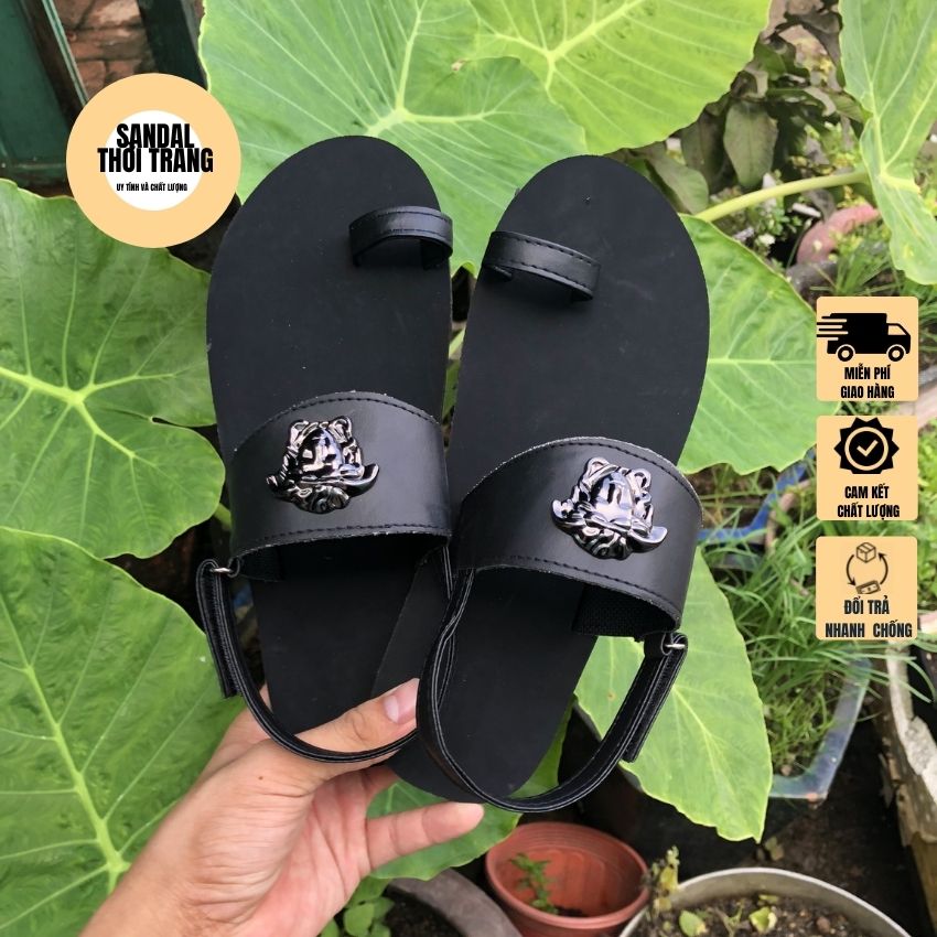 [MIỄN PHÍ SHIP]Dép quai hậu xỏ ngón nữ nam, Sandal nữ đi học sỏ ngón (ẢNH THẬT 100%) thời trang full size 30-44 nam nữ SANDALTHOITRANG