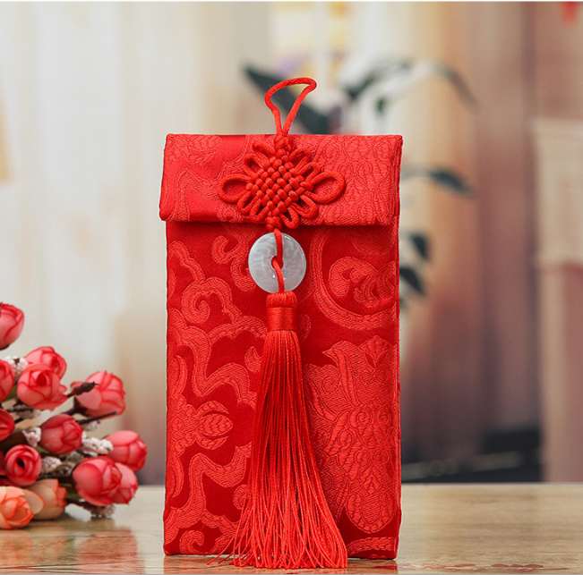 Combo 30 Bao lì xì vải gấm (Được lựa mẫu truyền thống)