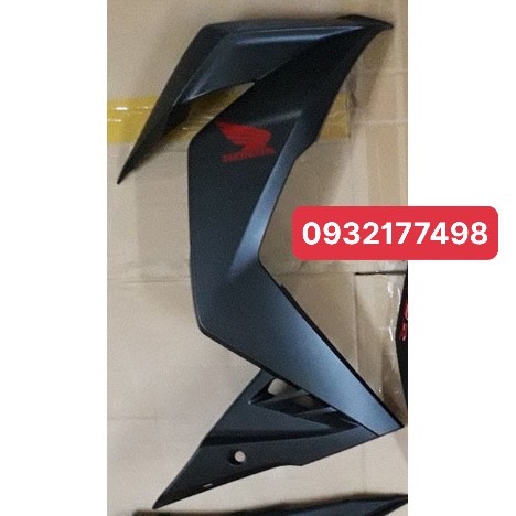 DÀN ÁO WINNER V1 ĐEN NHÁM TEM ĐỎ (BÁN LẺ TỪNG MÓN) ZIN HÃNG HONDA