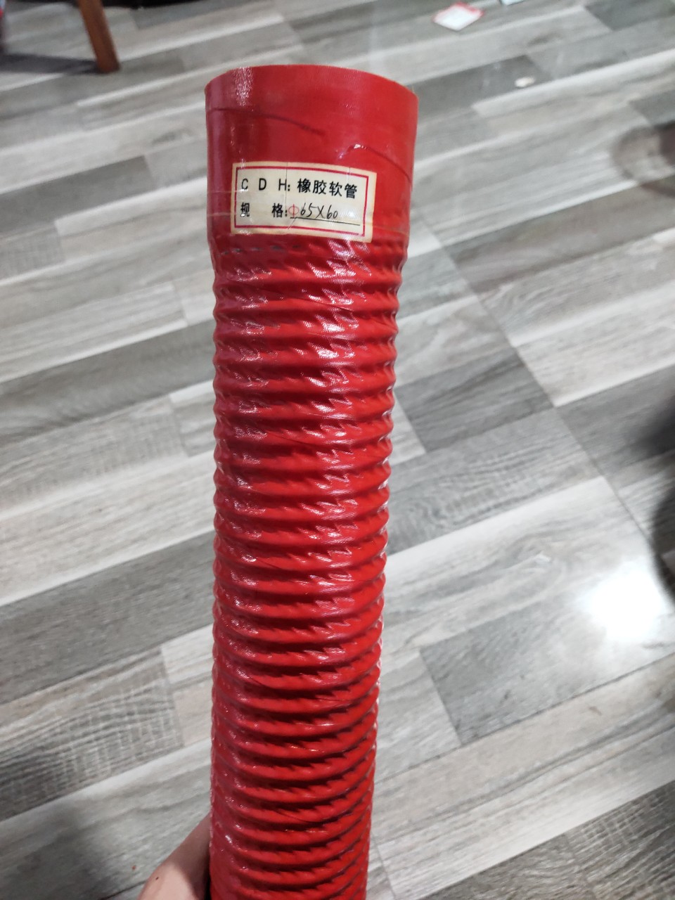 Sản phẩm gia đình làm: Cao su cổ hút phi 65 dài 60cm