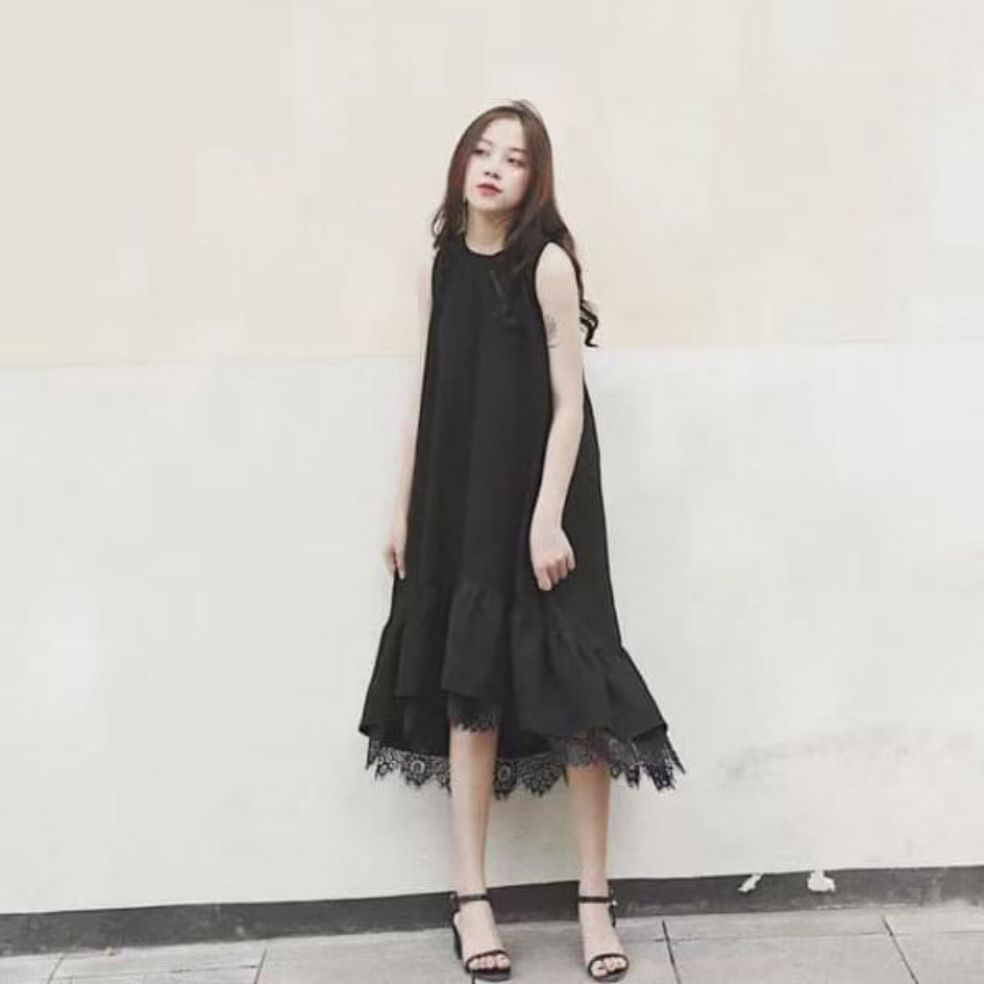 [HCM]Đầm đuôi cá dáng suông