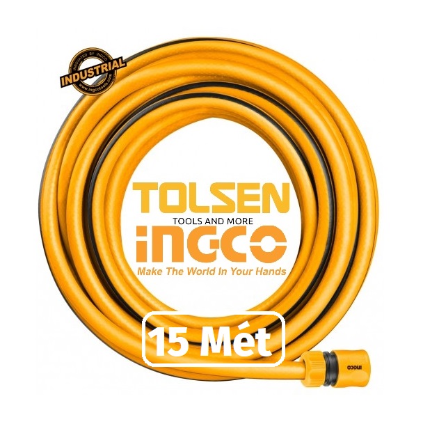 Ống nước mềm pvc 5 mét fi21 ingco hph2001 - hph2001 5m