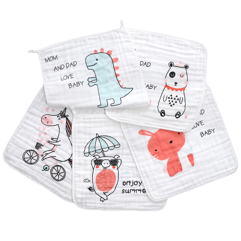Set 5 khăn xô 6 lớp dày dặn siêu thấm hút