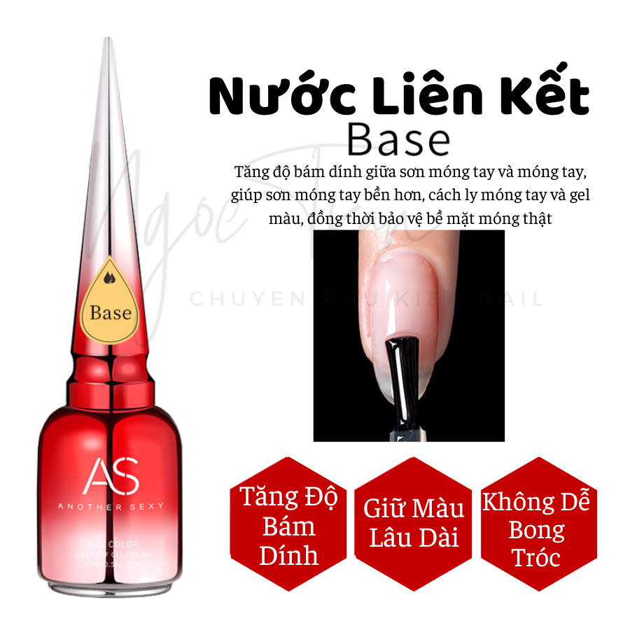 Base as đỏ - sơn lót - chai chức năng