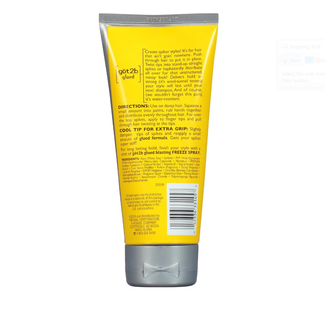 [HCM]Gel vuốt tóc Got2b Glued Schwarzkopf - 170gram