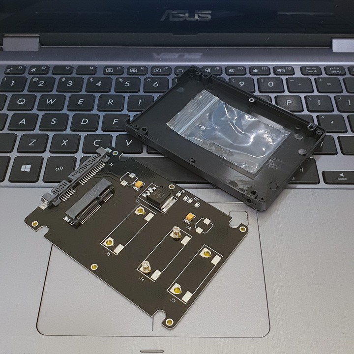 Box chuyển đổi SSD mSATA sang 2.5 inch SATA - MA01