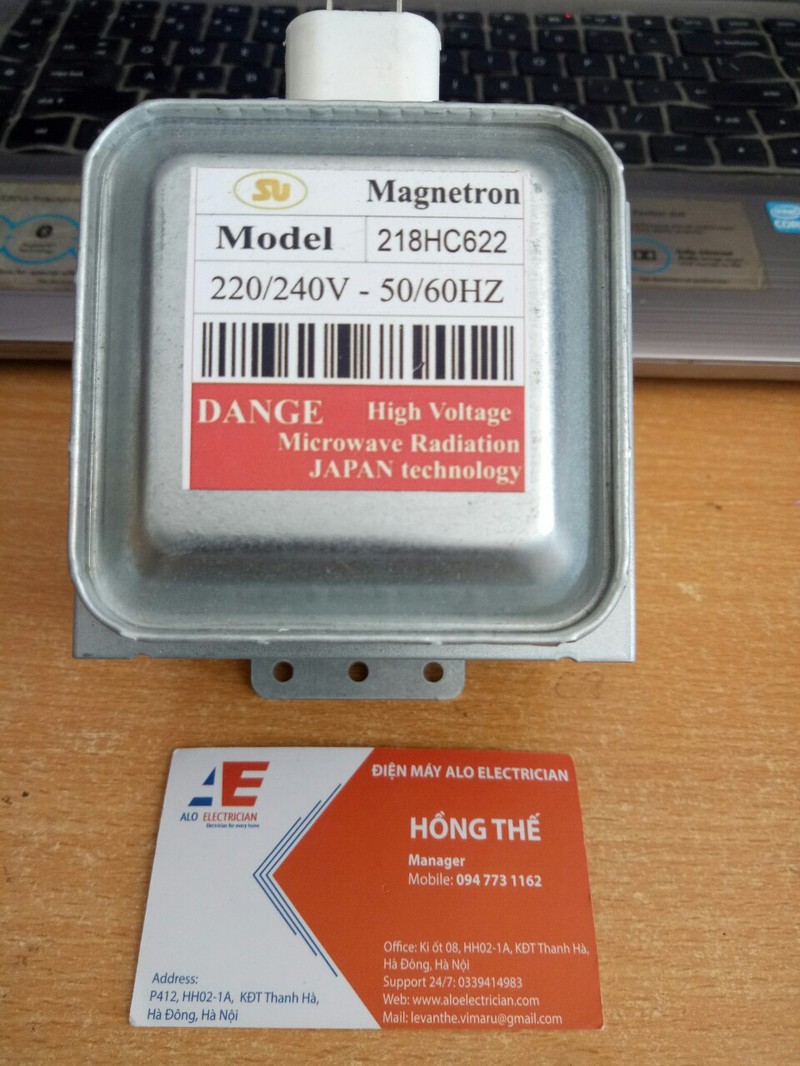 Đèn phát sóng lò vi sóng chân liền cùng chiều