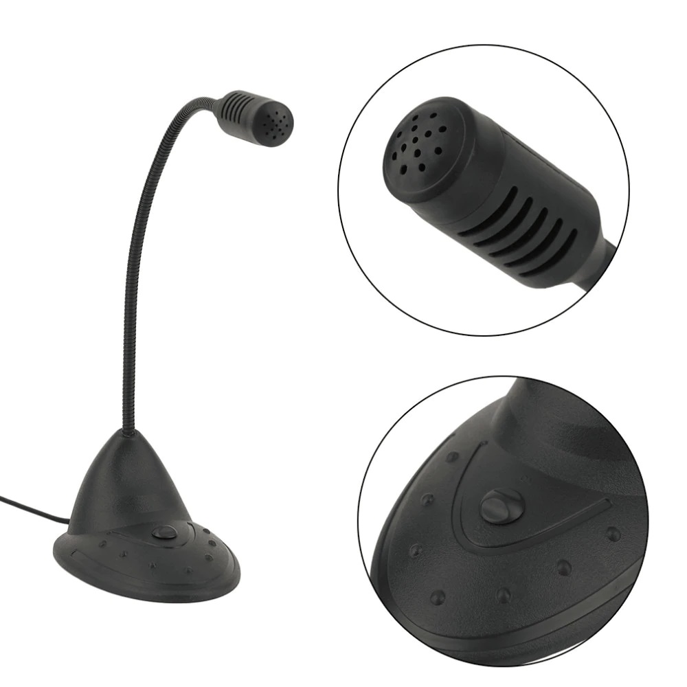 Micro máy tính dùng nói chuyện hội nghị, học tập - MIC có dây T21 jack 3.5 full box